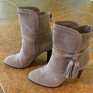 Coach Brand Suede Pointed Toe Booties